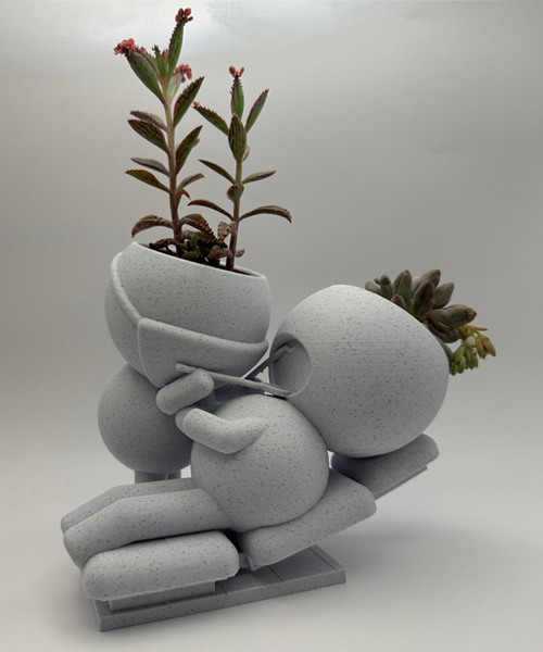 Wee Jimmy Say “Aaaah”: Cute Plant Pots